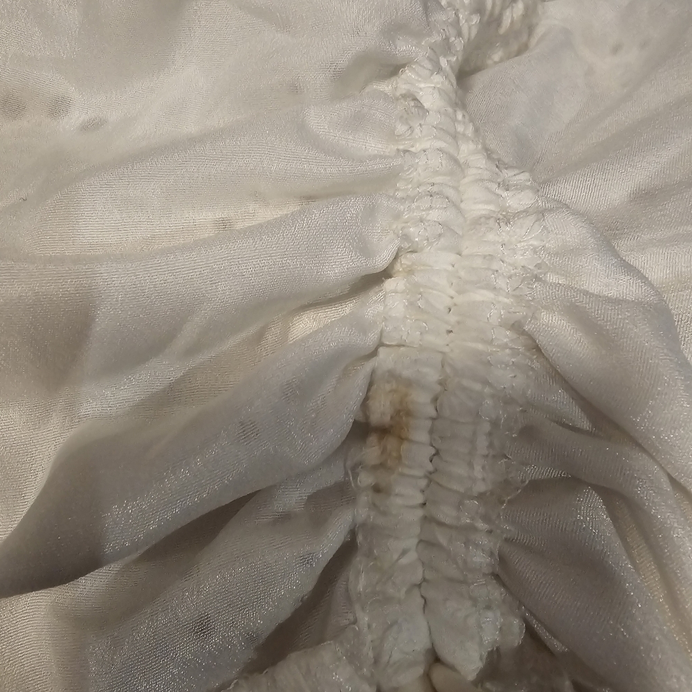 Ruffle mini dress. - Picture 3 of 3